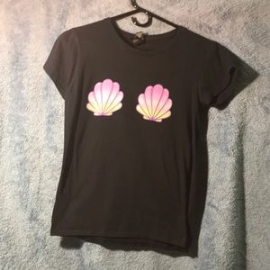 Black shell shirt